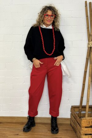 PANTALON DENVER PM ROJO