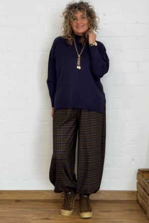 PANTALON BOMBACHO GARBO CHOCOLATE