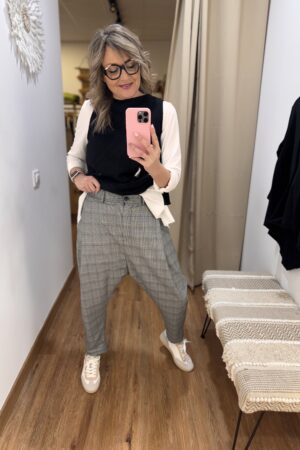 PANTALÓN OXFORD CUADROS