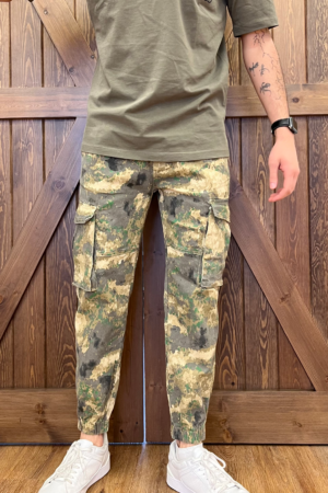PANTALÓN CARGO CAMUFLAJE