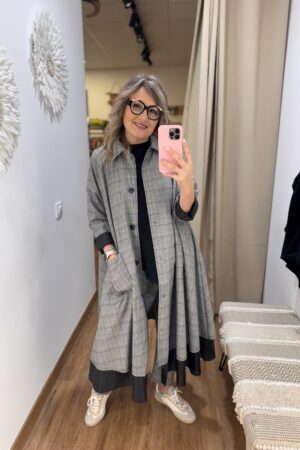 CHAQUETA OXFORD CUADROS