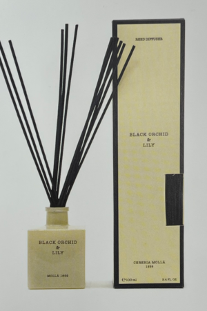 DIFUSOR DE VARILLAS BLACK ORCHID & LILY