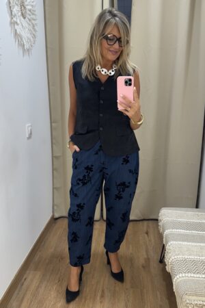 JEANS BLUE VELVET CURVY LINE