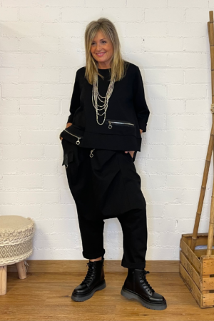 PANTALÓN BAGGY CREMALLERA