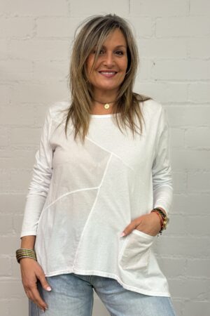 CAMISETA CARLOTA - Blanco