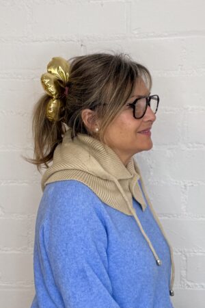 BALACLAVA BOTONES BEIGE