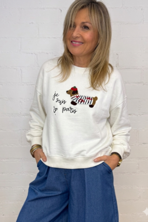 SUDADERA JE SUIS PARIS