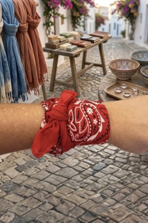 PAÑUELO BANDANA ROJO