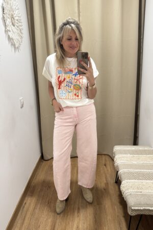 JEANS BALLON PINK