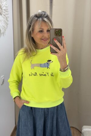 SUDADERA JE T’AIME PARIS