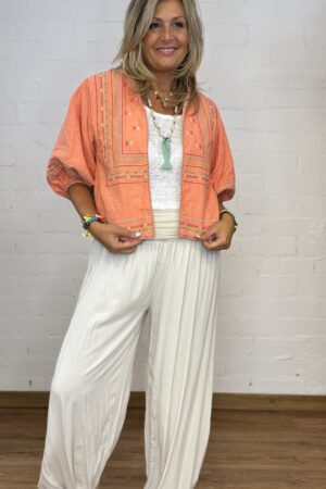 CHAQUETA RANI MELOCOTÓN